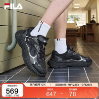 FILA 火星4老爹鞋 黑/影黑灰-BK 43 运动鞋