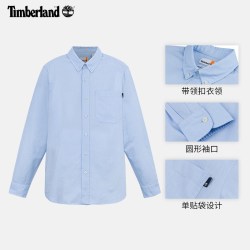 Timberland 官方男装长袖衬衫早秋新款户外休闲透气|A6AWM