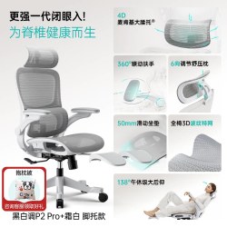 黑白调 P2 Ultra 人体工学电脑椅