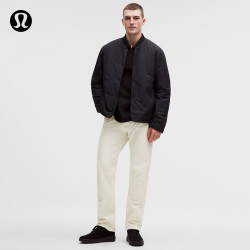 lululemon 丨EasyFive™ 男士五袋款经典剪裁直筒长裤 32L LM5BI3S 浅象牙白 32