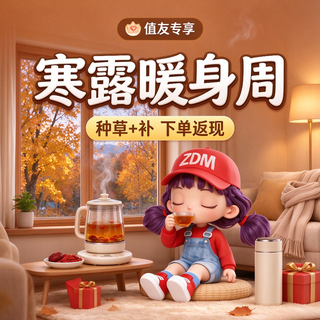 寒露暖身周 单单种草+补