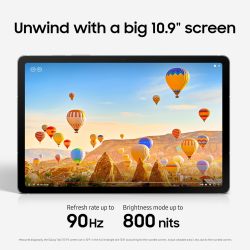 三星 Galaxy Tab S10 FE 平板电脑 大显示屏 银色 128 GB