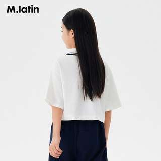 马拉丁 POLO领短袖T恤 女大童 2024秋装