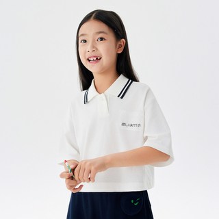 马拉丁 POLO领短袖T恤 女大童 2024秋装