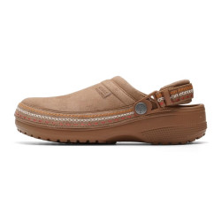 crocs 经典轻走仿麂皮一脚蹬洞洞鞋户外休闲鞋 214048-2EY 214048-2EY 38-39