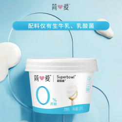 简爱 0%蔗糖酸奶 130g*4杯