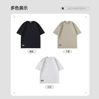 马克华菲 重磅棉 黑色 M 男士T恤