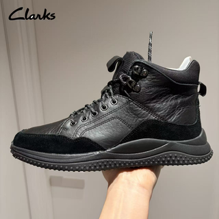 Clarks其乐 男式休闲皮鞋 黑色 41.5