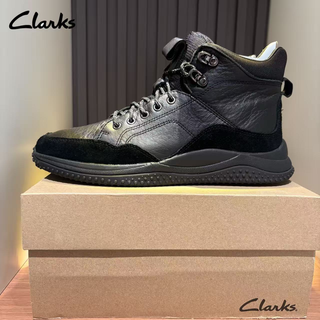 Clarks其乐 男式休闲皮鞋 黑色 41.5