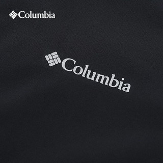 Columbia WE3614 010 拒水防风 黑色 L 男子运动连帽外套
