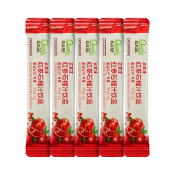 正官庄 人参红参石榴液饮品50g(10g*5包) 含丰富皂苷