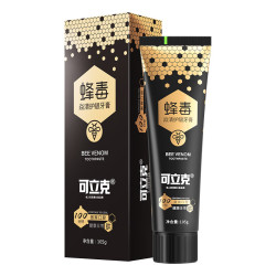可立克 清火护龈牙膏2026年新品桂花香型缓解口腔不适蜂毒焱清专利牙膏 经典黑蜂毒105g*3支