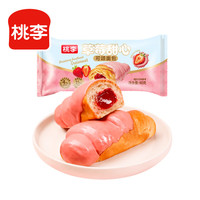 桃李 草莓甜心可颂面包480g
