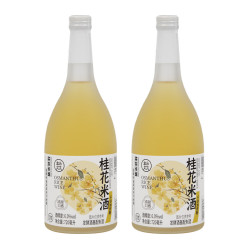 盒马 桂花米酒 720ml*2瓶