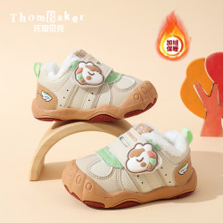 ThomBaker 秋冬季宝宝加绒保暖学步鞋（多款可选）