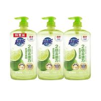 超能 离子去油洗洁精 柠檬1KG*3瓶
