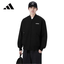 adidas 男女保暖 新年礼物 休闲运动外套夹克上衣JL9568