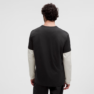 lululemon Fundamental 男士短袖T恤 黑色 M LM3BXVS