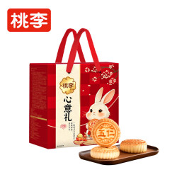 桃李 家庭装月饼礼盒 8口味 800g