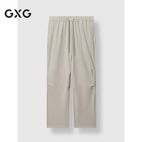GXG G25X022082 直筒宽松 卡其色 M 男士休闲裤