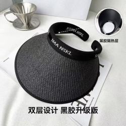赫卡维 空顶UV防晒帽女