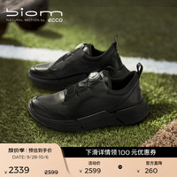ecco BIOM 2.2运动鞋男 25年夏季休闲鞋软底舒适男鞋 健步830864 黑色83086401001 41 (260mm)
