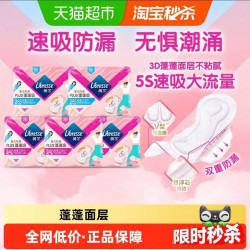 薇尔 蓬蓬吸日用卫生巾组合46片