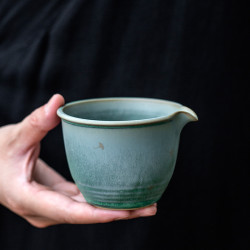 百垚 陶瓷公道杯家用创意分茶器中式手工鹰嘴公杯高档瓷器功夫茶具