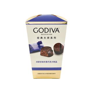 歌帝梵 经典大师夹心黑巧克力 112g*12颗