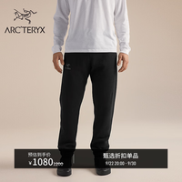 始祖鸟 EMBLEM FLEECE JOGGER 男子休闲长裤 黑色 M