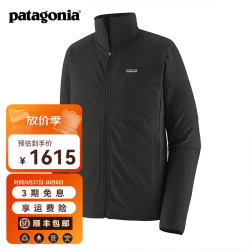Patagonia 男士抓绒衣R1柔软舒适保暖透气抓绒外套 R1 TechFace 83582 BLK S 164/175(CM) 60/68(KG)