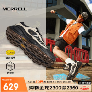 户外徒步：MERRELL 登山徒步鞋毒液行者NEXT GEN HIKER ME男鞋女鞋V底耐磨防滑舒适 黑卡基-MT6325101-01 40