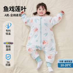 樊姐门店品质婴儿睡袋秋冬夹棉恒温防踢被睡袋