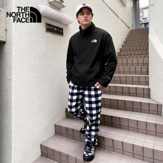 户外徒步：北面 男款软壳衣 轻量耐磨防泼水 黑色 3XL