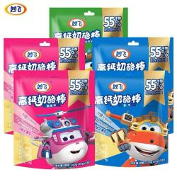 妙飞 奶酪棒超级飞侠100g牛奶高钙乳酪棒即食儿童零食5支装