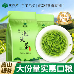 豫春 尖新茶信阳毛尖绿茶雨前手工毛尖浓香型信阳茶叶耐泡型毛尖茶