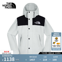 户外徒步：北面 REIGN ON硬壳冲锋衣 珠影灰 XL