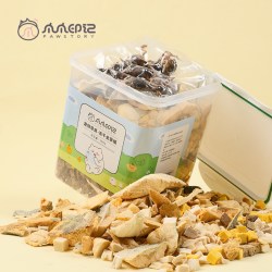 PAW STORY 冻干猫零食鸡鸭肉小鱼干鹌鹑 狗宠物9种肉混合零食500g
