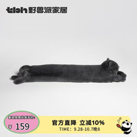 慵懒时光：野兽派家居 懒蓝猫长条抱枕靠垫卧室夹腿办公室抱枕沙发可爱腰枕车载抱枕