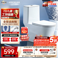 箭牌 AE1021M 连体式马桶 305mm坑距