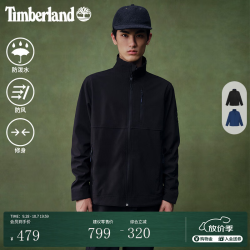 Timberland 外套男25春季户外徒步登山服防风保暖软壳夹克A6AU4 A6AU4001/黑色 L