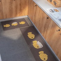 REZENS 认真厨房地垫 防滑防油耐脏皮革