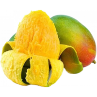 三萌果蔬 凯特芒 青皮芒果 5斤