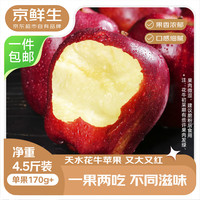 京鲜生 甘肃天水花牛苹果 2kg 单枚190g起 源头直发