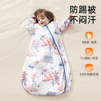 贝肽斯 天竹恒温婴儿睡袋 春秋双层 S码 55-70cm