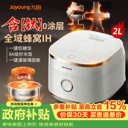 九阳 20N1F IH加热 316Ti不锈钢 2L 电饭煲