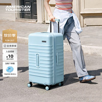 美旅 新品大容量多彩PC登机行李箱 26年新色-海盐蓝 24英寸 TRUNK箱