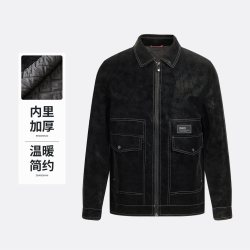 杉杉 夹棉加厚夹克外套