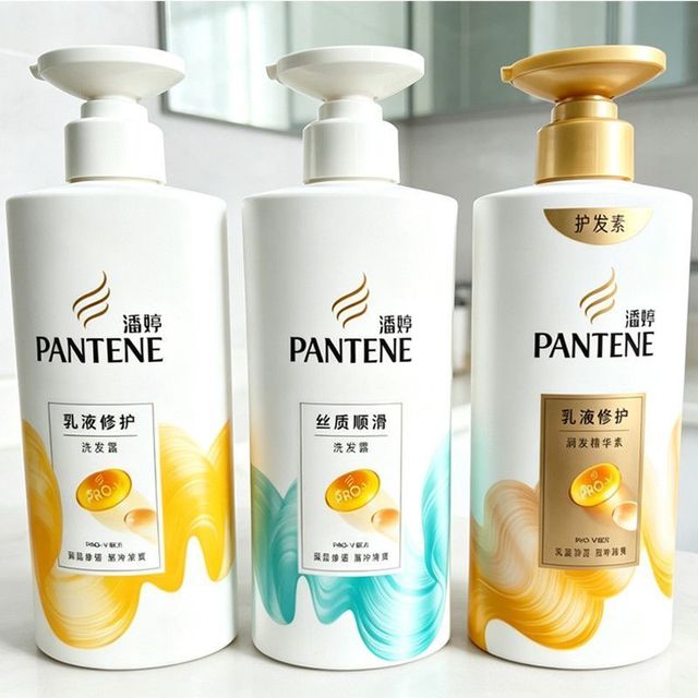 潘婷 洗发水护发素500g乳液修护丝质