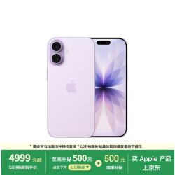 苹果 iPhone 17 5G手机 8GB+256GB 薰衣草紫色